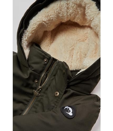 Appaman Boys' Military Olive Quilted Winter Coat 3T3