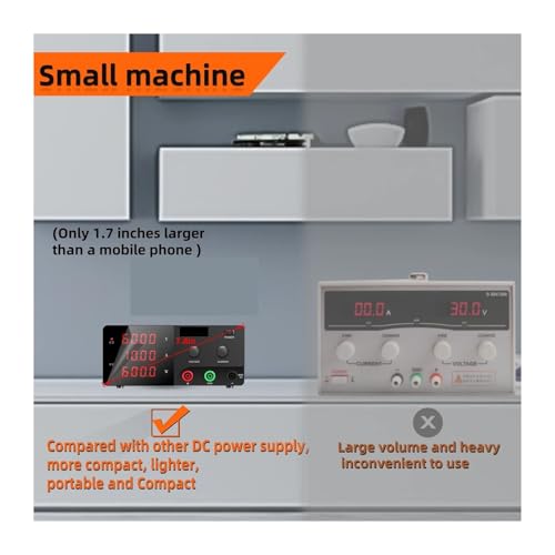 Alimentation CC de laboratoire 60V 10A variable stabilisée blanche R-SPS6010