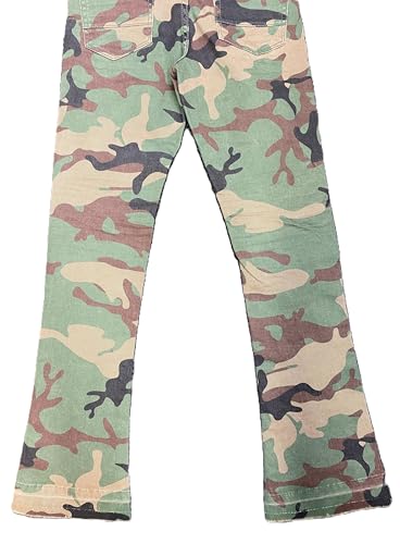 Jordan Craig - Kids Vintage Camo Stacked Jeans (JTF990RCB)4