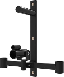 T Bar Row Landmine Attachment - Multifunctional Three-in-one Ground Gun Frame Core Training Gun Barrel Rack Core Strength Explosive Power Trainer