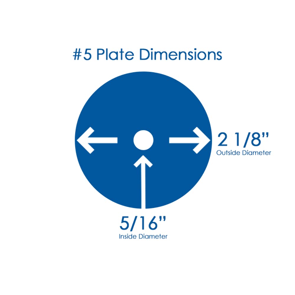 #5 Meat Grinder Plate 3/16" Holes