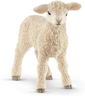 Schleich Farm World - Lamb Toy Figurine - Kids Ages 3+ | 13883
