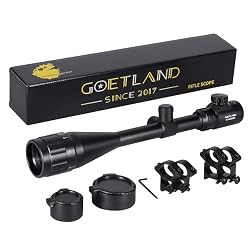 Goetland Lunettes de Visée 6-24x50 AOEG Telemetre Red Dot…