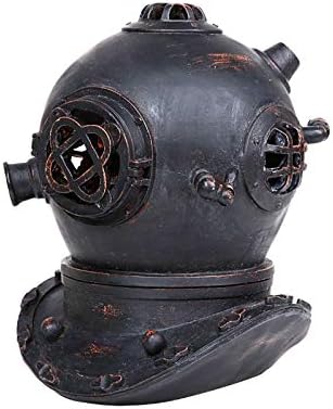Pacific Giftware PT Diver HeadTop Helmet Decorative Home Decor Figurine
