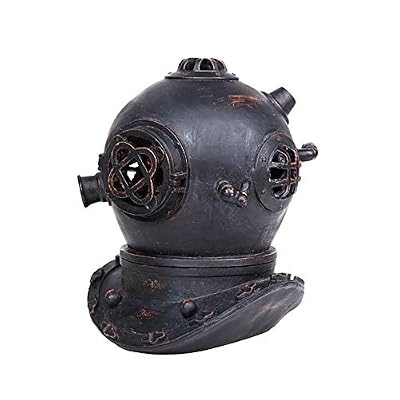 Pacific Giftware PT Diver HeadTop Helmet Decorative Home Decor Figurine