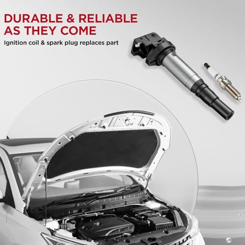 SYKRSS 4-Pack Ignition Coil Pack UF598 and Iridium Spark Plugs 97968 4 Pack Compatible with Mini Cooper Countryman Cooper Paceman L4 1.6L Replacement for C1692 12137575010 1213755001 5C1749 597091 by SYKRSS - Image 7