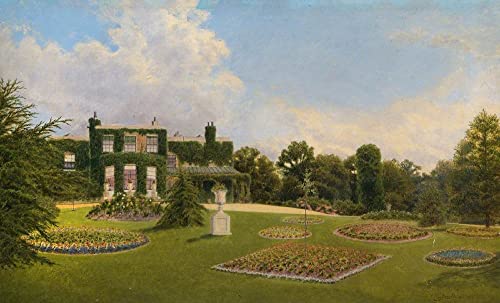 Poster le Prieuré Walthamstow par John Clayton Adams impression sur toile 60x90cm