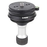 Really Right Stuff Versa Series 3 Leveling Base, 15 Leveling, 3/8"-16 Stud, 25 lb Capacity, Anodized Black, Compatible with 75mm Video Bowl (TA-3-LB)