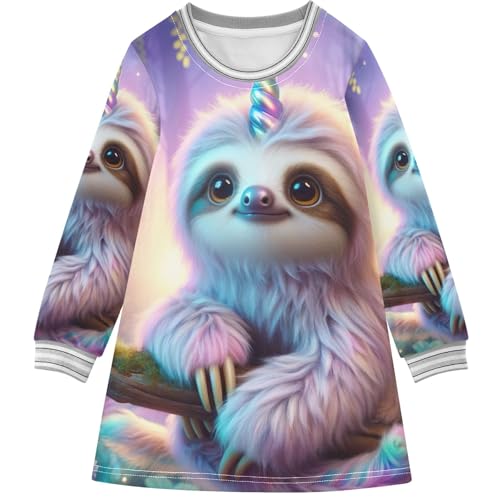 Jellyfish Sea Life Blue Toddler Sweater Dress Funny Long Sleeve 2t - 8 Years Spring Pink Toddler Dress