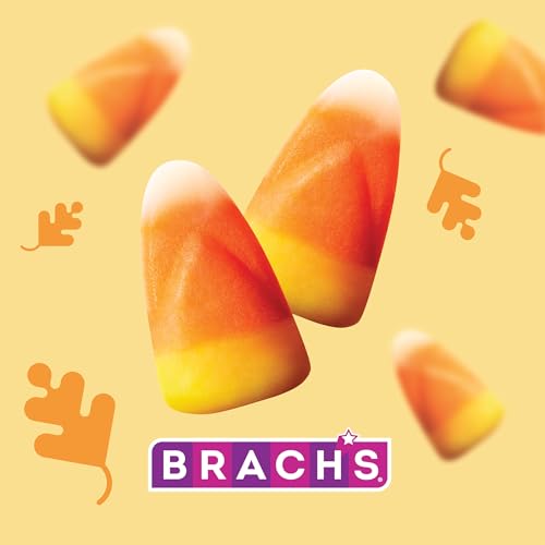 Brach's Classic Candy Corn Trick or Treat Packs, 60 Mini Pouches