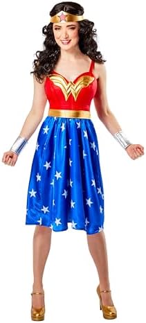 Rubies DC Comics: Wonder Woman Costume Dress for Adults