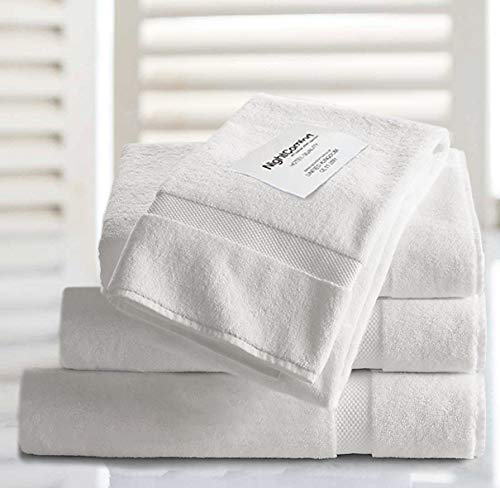 Night Comfort Premium Hotel Quality Organic Egyptian Cotton Towel 500GSM, Bath Towels (100x150cm)