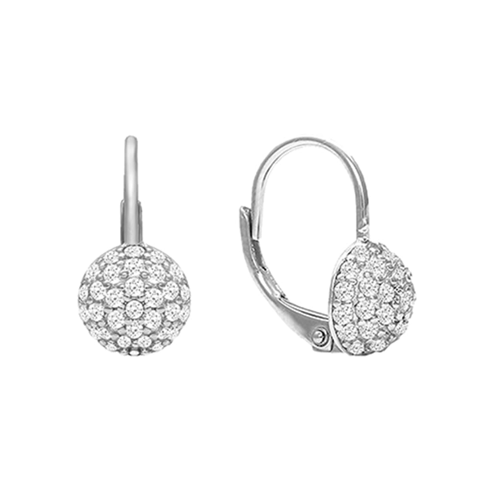 925 Silver Zircon Sparkle Drop Earrings| Studs to Gift Women & Girls | With Certificate of Authenticity and 925 Stamp | 6 Months Warranty-image-17
