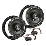 golf 4 boxen hinten nachrüsten Technische Daten: 2-Wege Koaxial-System mit 165mm DIN Standardkorb. 6,5 Zoll Impp Cone Woofer mit Gummi Rand 45mm Mylar-Tweeter Belastbarkeit 100 Watt max, 70 Watt RMS Frequenz-Bereich 68-20.000 Hz. Impedanz 4 Ohm. Einbautiefe ca. 55mm Lochabstand ca. 157mm