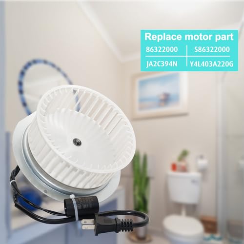 0696B000-Motor-Assembly-for-QT100-and-QT110-Series-Fans-Bathroom-Fan-Motor-Replacement-for-NuTone-QT-110N-B-JA2C394N-QT100L-QT9093-0696B000-Bathroom-Exhaust-Fan-Motor-Replacement-for-NuTone