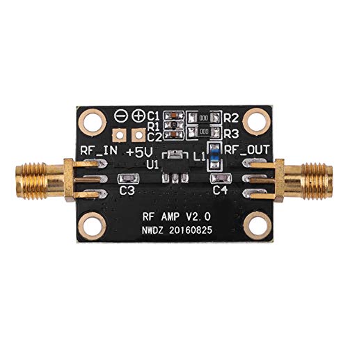 21DB Verstärkermodul Geräuscharm High-Linearität High Gain Wideband 0.01-4GHZ für HAM Radio RTL SDR LNA
