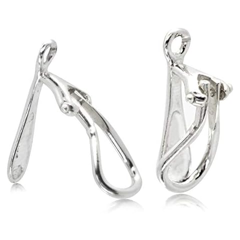 Clip On Earring Findings in Nickel-Free 925 Sterling Silver - for DIY Jewellery Creations Cover