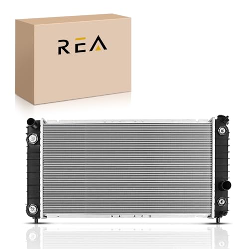 Image of Engine Coolant Radiator with Transmission Oil Cooler Compatible with Chevrolet S10 4.3L 1996-2004, Blazer 4.3L 1996-2005, GMC Jimmy 4.3L 1996-2005, Sonoma 4.3L 1996-2004 & More Replace 15120548