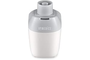 Homedics Ultrasonic Portable Personal Mini Water Bottle Humidifier