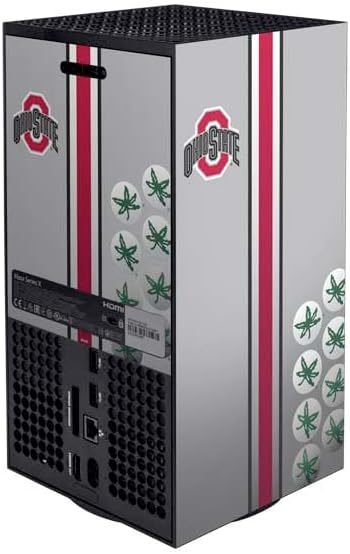 Skinit Decal Gaming Skin Compatible with Xbox Series X Bundle - Officially Licensed Ohio State University Buckeyes Design