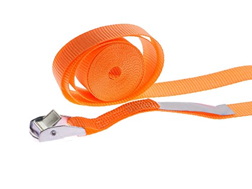 INDUSTRIE PLANET 10 x 250 kg/daN 6m Profi Spanngurte mit Klemmschloss 25mm Spannriemen Befestigungsriemen DIN EN 12195-2 – Bild 6
