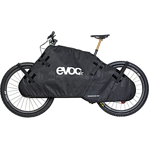 EVOC Padded Bike Rug, Bike Transport Protection (Padded Bike Cover, Protection for Bike Frame and Wheels, Dirt Protection, Suitable for a Wide Range of Bike Types), Black - Image 3