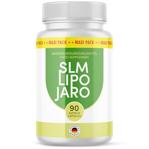 Slm Lipo Jaro Kapseln | Für Männer & Frauen | Im Maxi - Pack 90 Kapseln