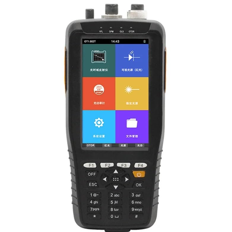 Probador de fibra óptica OTDR portátil inteligente TM290, detector obstáculos punto ruptura óptico,Herramientas de proyecto