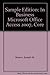 Sample Edition: In Business Microsoft Office Access 2007, Core
