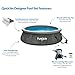 Funsicle Quickset Designer 10ft x 30in Round Inflatable Above Ground Swimming Pool with Filter Pump – Easy Setup with Top Ring Design