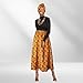 4Pcs African Dresses for Women African Attire Traditional Costume Black History Month Decorations Head Wrap Scarf
