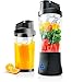 Produktbild Smoothie Maker to go/Tragbarer Mixer/Blender/Smoothie Maker,700ml Becher,6000 mAh Batterie,Leistungsstarker Mini Standmixer,BPA Frei,Leakproof-Lid & Sip Spout,Zerkleinert Eis & Obst