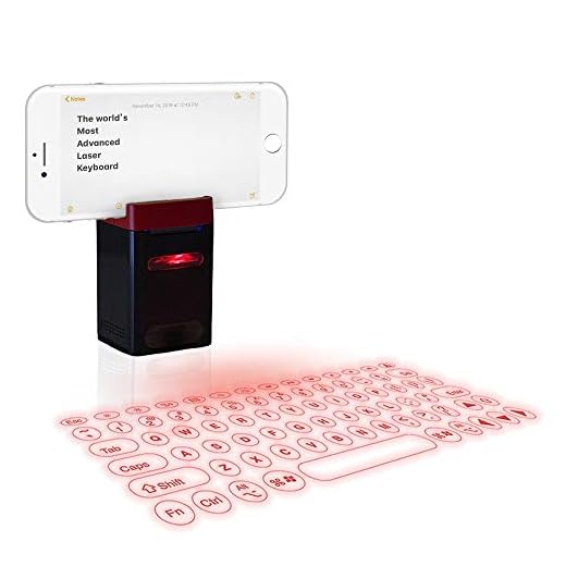 Laser Keyboard Projector - Bluetooth Virtual Keyboard Computer Accessories, Projection Keyboard for iPhone, Holographic Keyboard iPad, Infrared Mac, Laser Wireless Keyboard for Android Tablet PC Piano