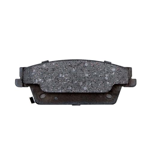 Image of Detroit Axle - Rear Brake Pads for 2006-2007 Cadillac CTS, 2004-2009 SRX, 2005-2011 STS, Ceramic Brake Pads w /Hardware Replacement