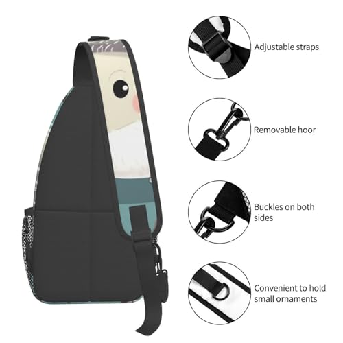 Morrales Pequeño Tipo Sling para Mujeres y Hombres miniatura 5