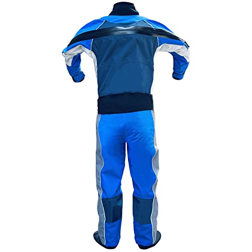 Men's Waterproof Padding Drysuit Breathable Kayak Dry Suit (Small) #TOP5
