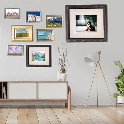 Image of 150Pcs Sawtooth Picture Hangers Heavy Duty, 3 Colors Frame Hangers Canvas Hanger Hooks, Saw Toothed Picture Hanging Hardware Kit for Wall Painting Photo Artwork