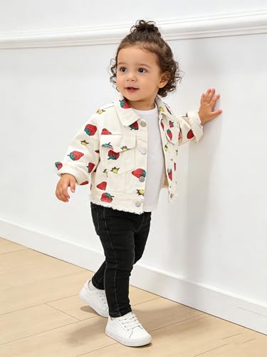 Image of Cromoncent Toddler Denim Jacket for Boys Girls