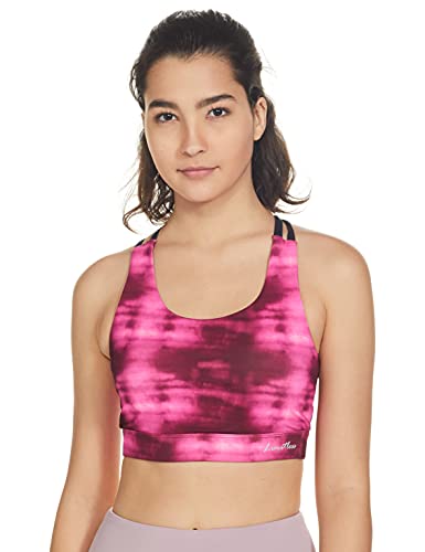 Image of Longies Women's Polyester, Spandex Padded Wire Free Sports Bra