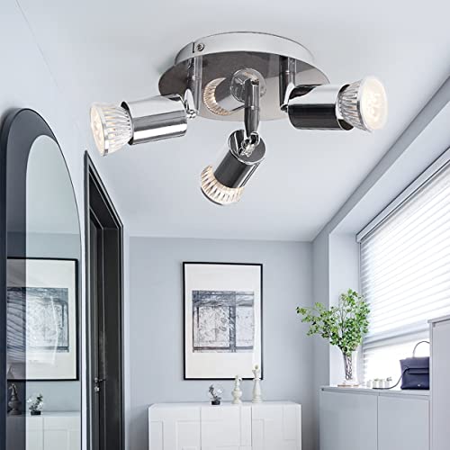 Spot mural LED orientable en métal pour éclairage de cuisine moderne