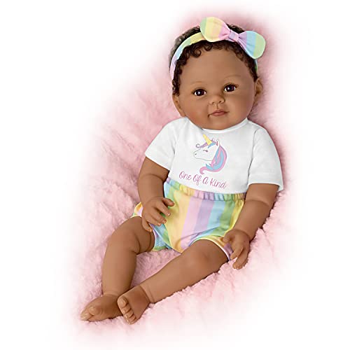 The Ashton - Drake Galleries Ping Lau So Truly Real One-of-A-Kind Ciara Vinyl Baby Doll
