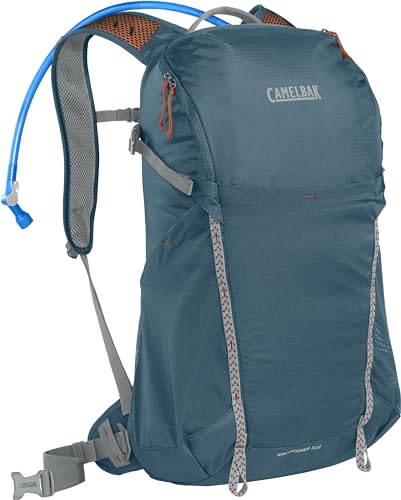 CamelBak Rim Runner X22 Hiking Hydration Backpack with 1.5L Crux Reservoir, Ventilated Support and Organized Storage for Day Hikes
