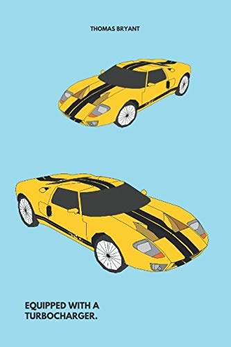 EQUIPPED WITH A TURBOCHARGER.: Notebook for office, for school, perfect and practical. Versatile use. Journal, diary (110 Pages, Lines, 6 x 9)