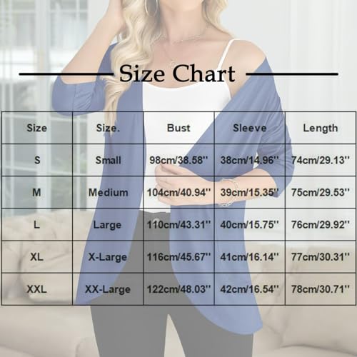 Short Sleeve Cardigans for Women Plus Size Comfy Casual Cardigan Lightweight Soft Open Front Tunic Clothes Top3