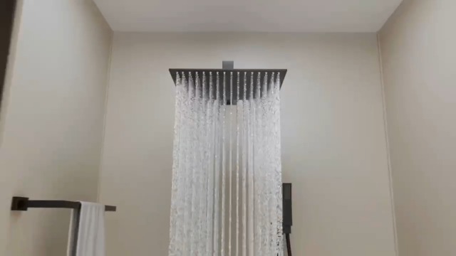 Set de ducha con grifería GGStudy en acabado cromo pulido, incluye cabezal de ducha cuadrado de 10 pulgadas en acero inoxidable, ducha de mano, brazo de ducha de latón y válvula de instalación empotrada miniatura 7
