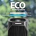 Toshiba Feature Smart WiFi Purifier, True HEPA Air Cleaner, Designed for Allergies, Pollen, Pets, Odors, Smoke and Dust, Works with Alexa, Black