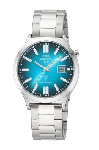 Master Time Funk Quarz Herren Uhr Analog-Digital mit Edelstahl Armband MTGA-10909-81M