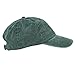DALIX Mens Pigment Dyed Washed Cotton Cap - Adjustable Hat 6 Panel Unstructured (Heavy Washed Green)
