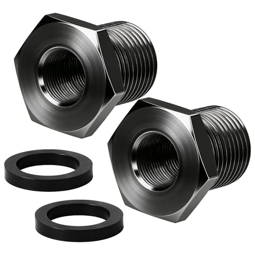 HNYYZL Thread Adapters with Washers 1/2 * 28-3/4 * 16