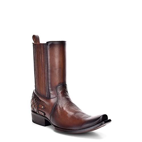 Image of Cuadra Men's Boot in Genuine Leather with Zipper